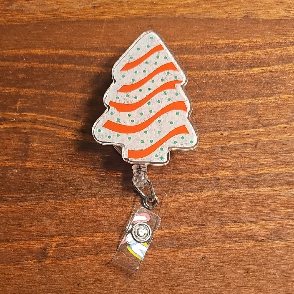 Festive Tree Badge Reel